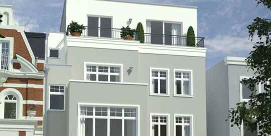 Wohnungsbau Mehrfamilienhaus Grillparzerstrasse